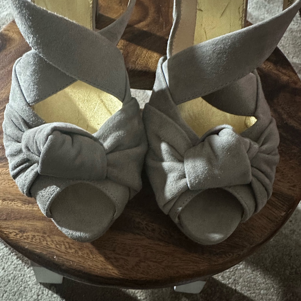 J. Crew Olive Suede Sandals